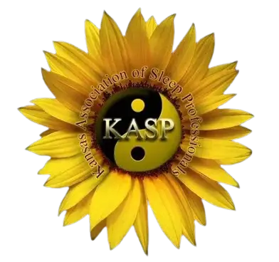 A yellow flower with the letters kasp in it.